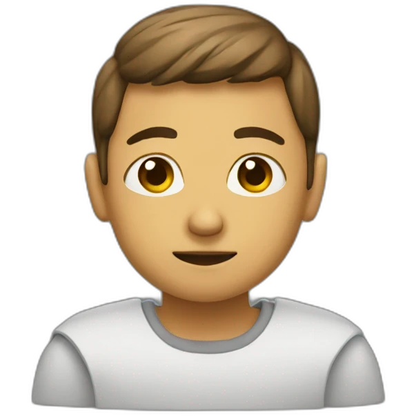 Person making a reverence emoji
