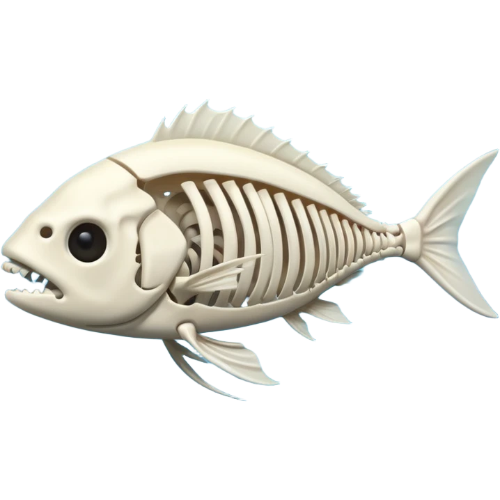 Skeleton Fish emoji