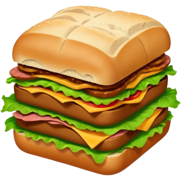 Fist in a sandwich emoji