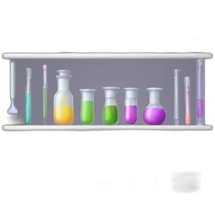 laboratory cosmetics linear emoji