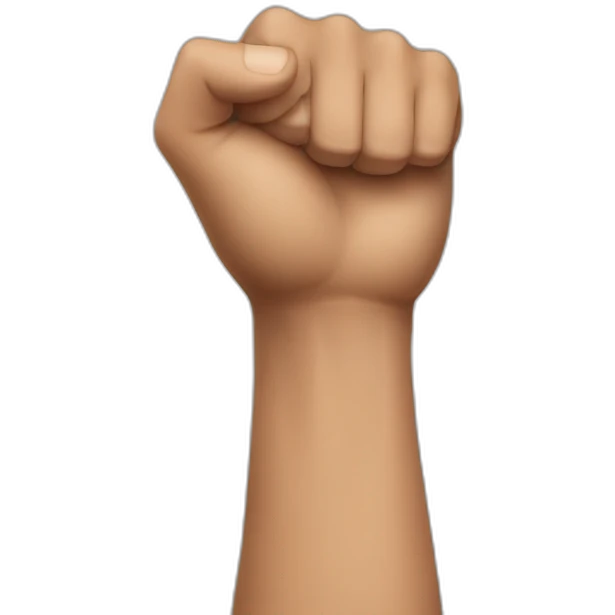 strong arm emoji