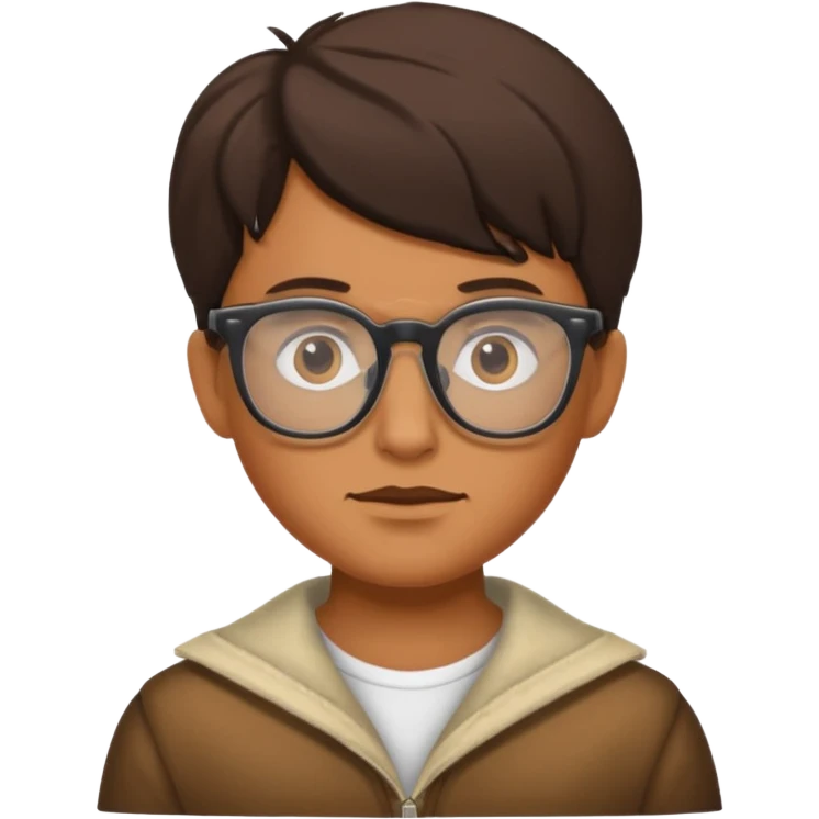 Face glasses grolzy bandit emoji