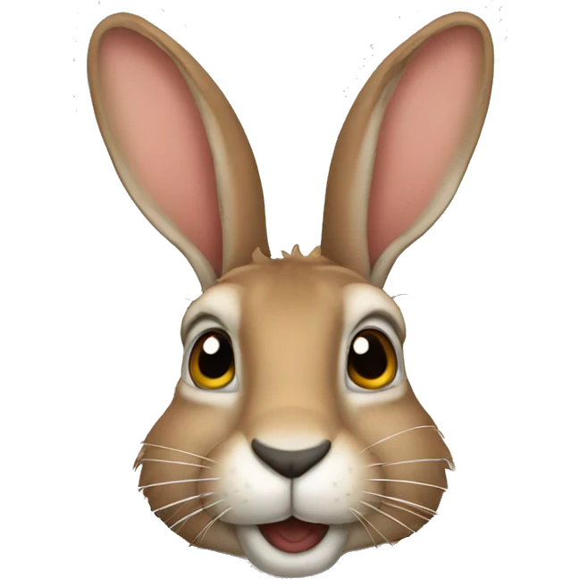 Hare  emoji