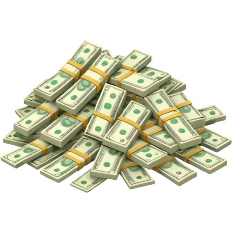 scattered money emoji