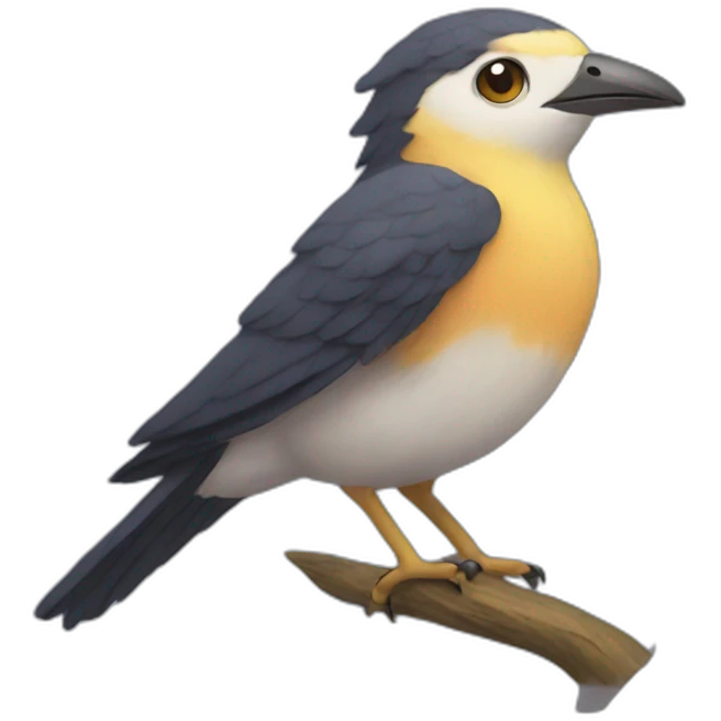 trans bird emoji