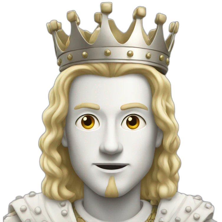 King white emoji