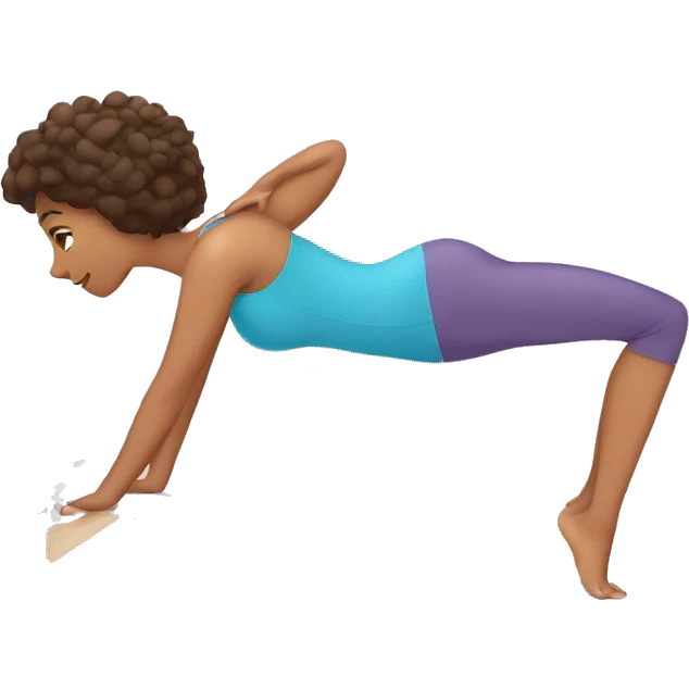 Pilates girl emoji