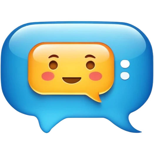 text message bubble emoji