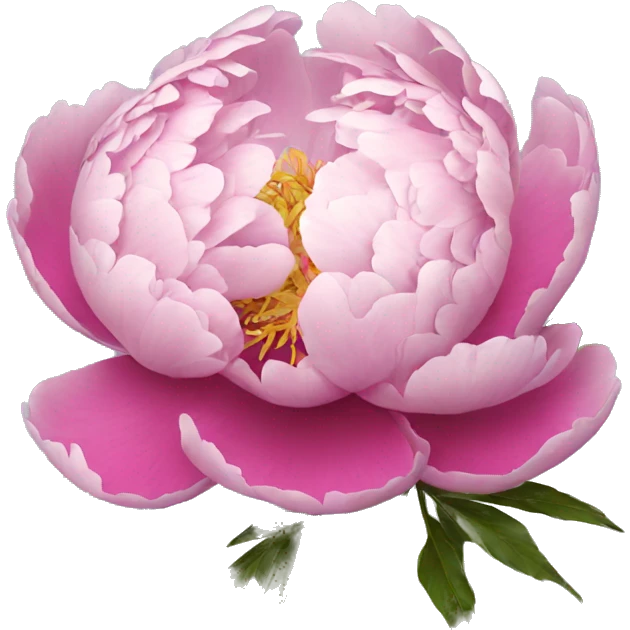 Peony emoji