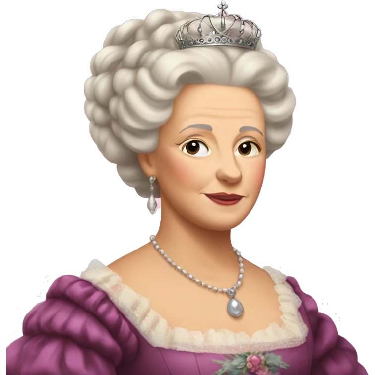 Queen Charlotte from Bridgerton  emoji