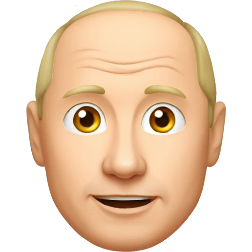 Putin with carrot emoji