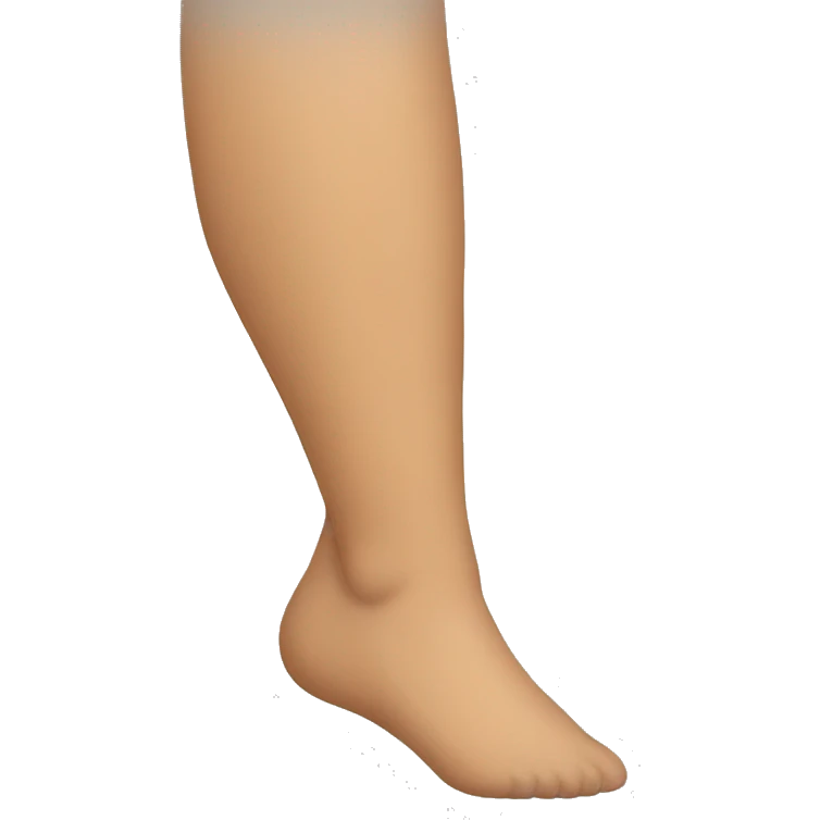 my leg emoji