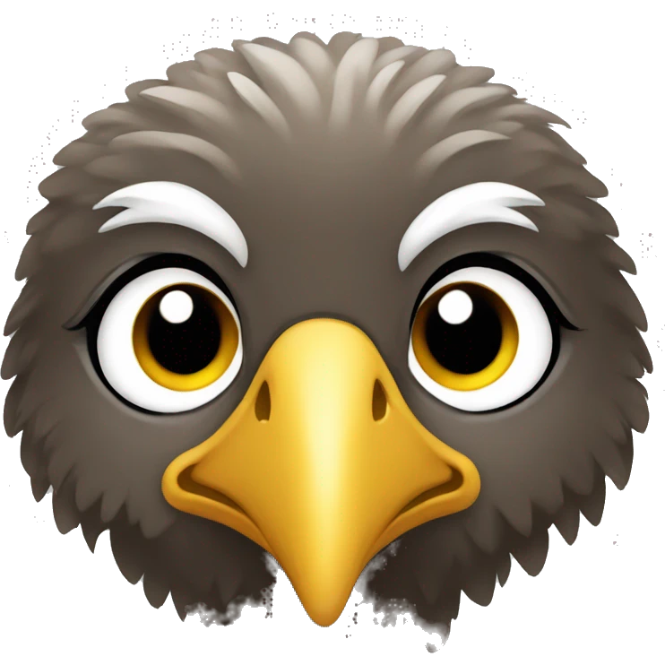 Baby eagle emoji