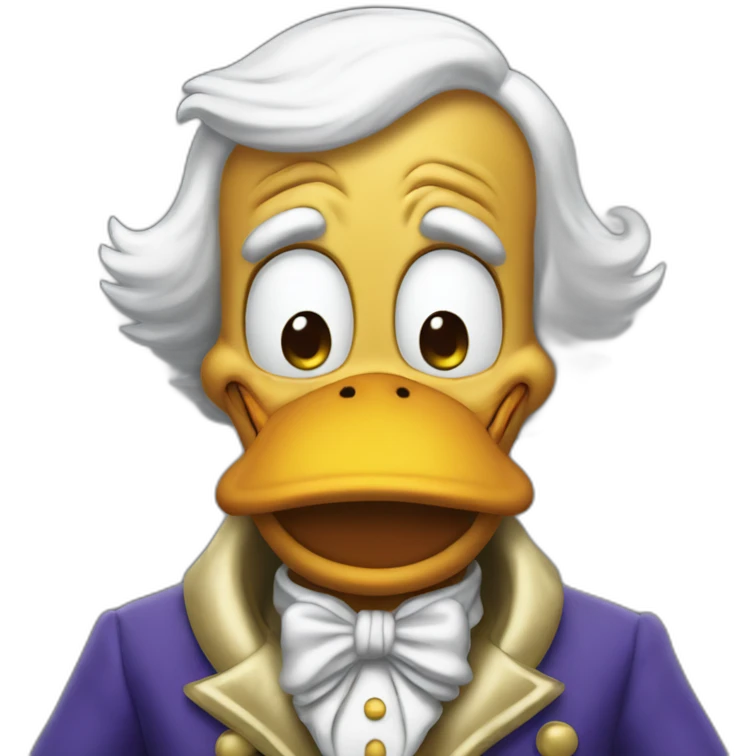Scrooge McDuck emoji