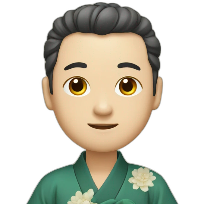 gentleman in hanfu emoji