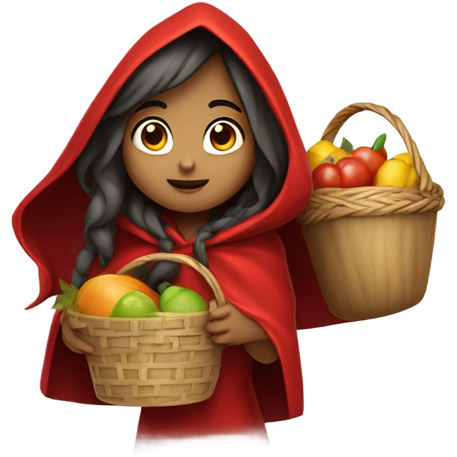 Little red riding Hood emoji