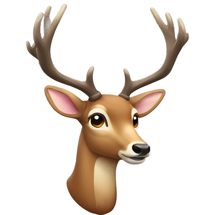 Deer emoji
