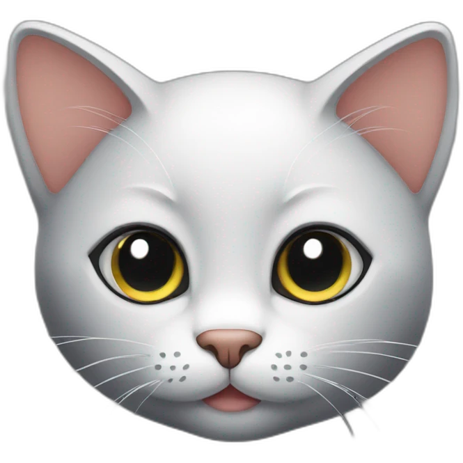 Cute black cat emoji