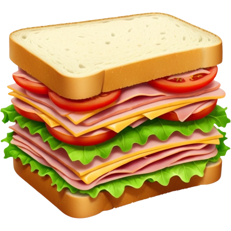 half cut sliced sandwich  emoji