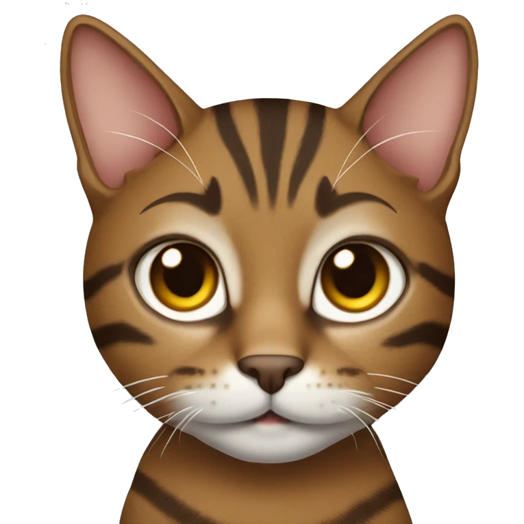 Brown Tabby Cat emoji