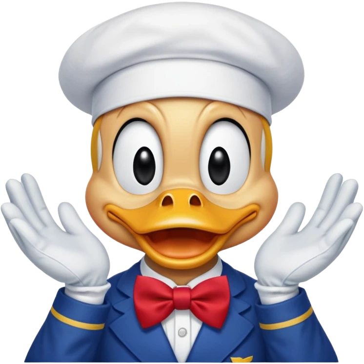 Donald duck emoji