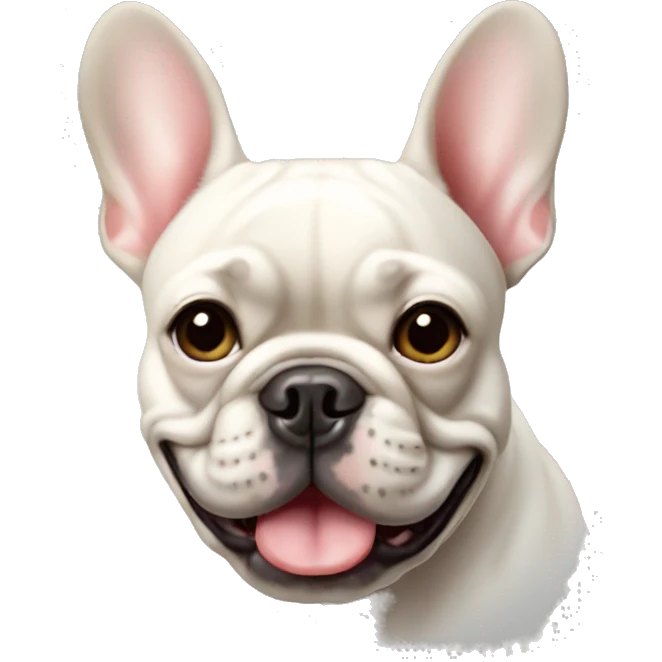 French bulldog emoji