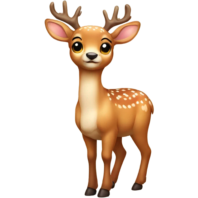 Cute deer emoji
