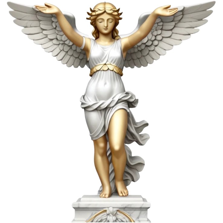Winged Victory of Samothrace statue emoji