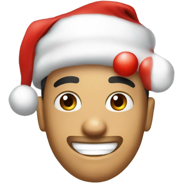 Give my selfie emoji a Santa hat emoji