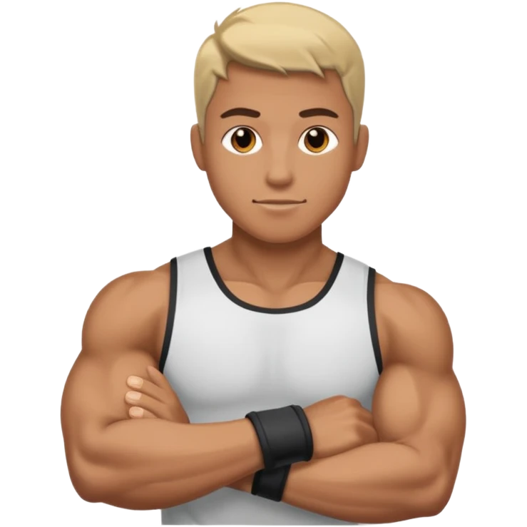 بازوی دو رنگ مثل این💪 emoji