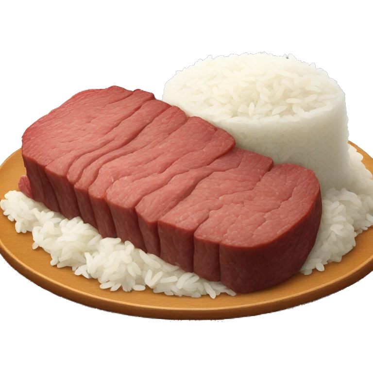 corned beef with rice emoji