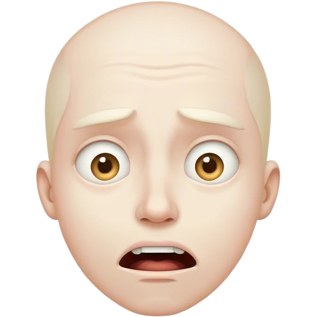  Mouth slightly open, eyes looking upward in a desperate search for lost thoughts. emoji