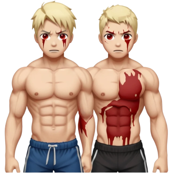 Gojo split in half emoji