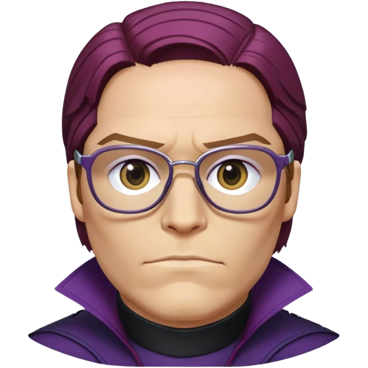 zemo with glasses marvel from captain america: civil war emoji