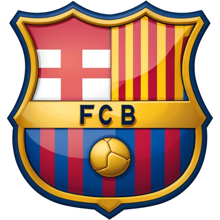 Escudo del barca  emoji