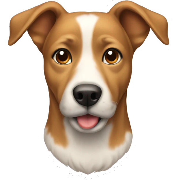 dog with top emoji
