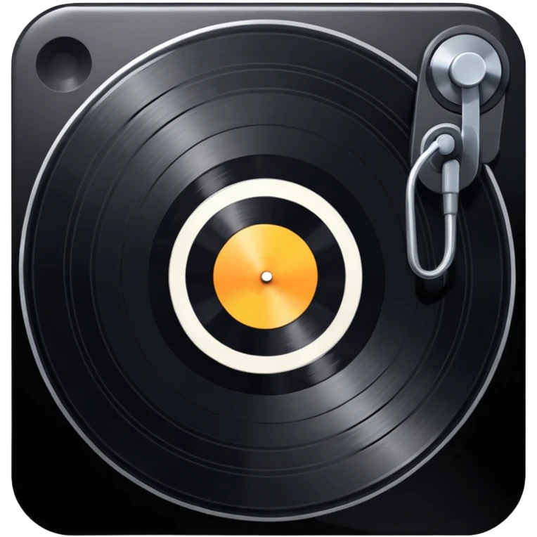 A vynil  emoji