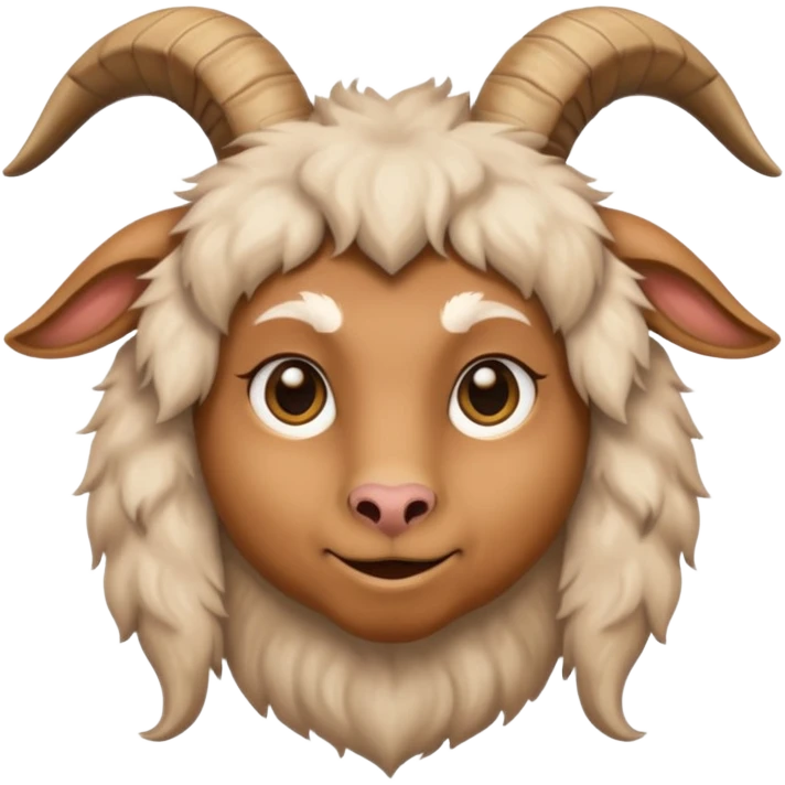 goat head person emoji