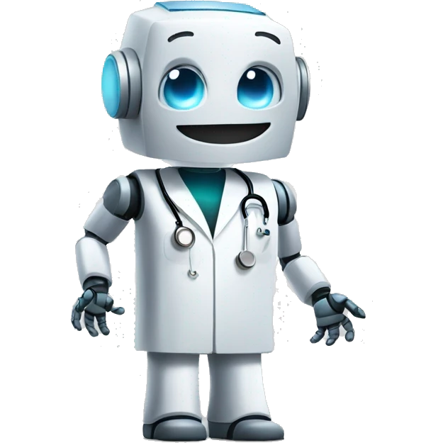doctor robot handshake emoji