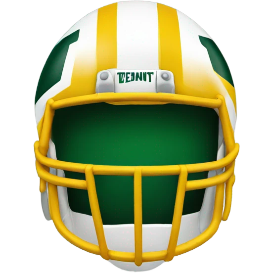 Green bay football emoji