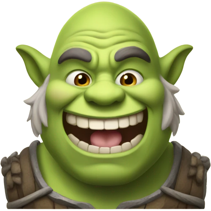 Happy ogre emoji
