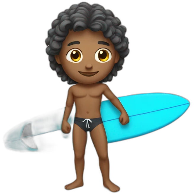 Surfer dude emoji