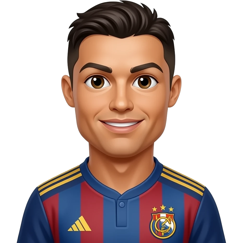 Ronaldo in real life emoji