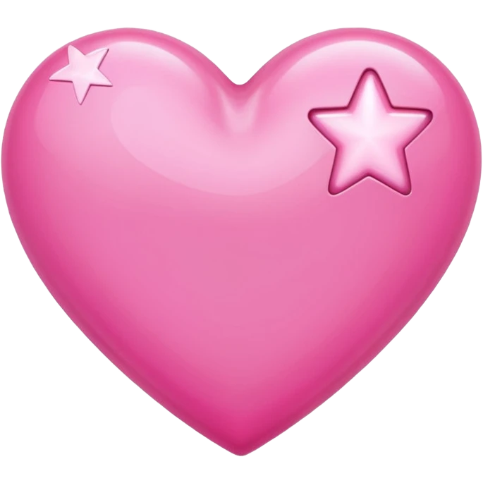 pink heart with star emoji