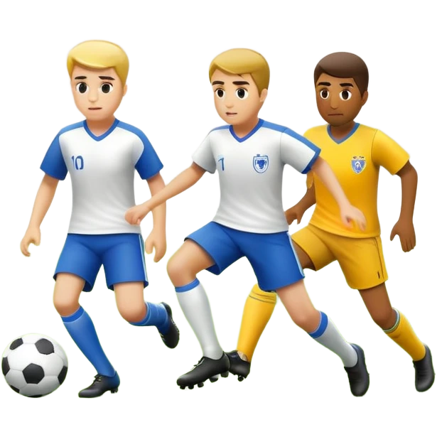 Very boring soccer match  emoji