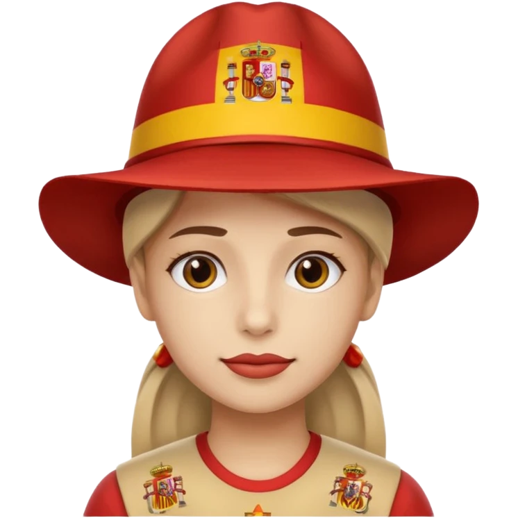 美式生活，帽子logo是西班牙国旗 emoji