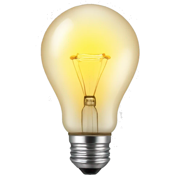 bulb emoji