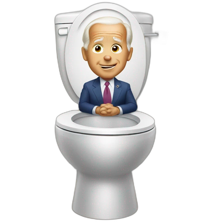 Joe Biden potty training emoji