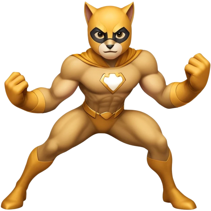 superhero transformed into animal form emoji
