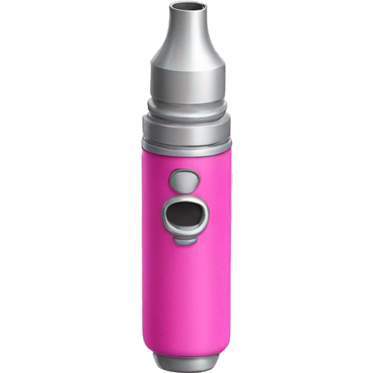 Pink vape emoji